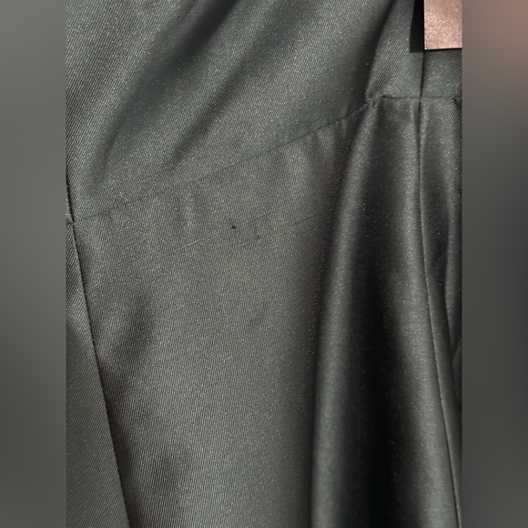 Alfred Sung Evergreen One-Shoulder Bow A-Line Gown Size 18 $279 D875 - Picture 11 of 12